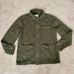 Old Navy Olive Green Shirt Jacket